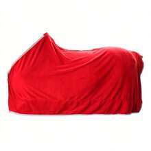 1pc High Quality Fleece Horse Rug, Soft, Breathable, Sweat-Absorbent, Durable Single Layer Horse Blanket Shawl, Suitable For Equestrian, Christmas Season, Autumn/Winter