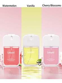 Leoyol 3/2/1 瓶 25毫升 免洗洗手液喷雾，香氛洗手液喷雾，便携式旅行洗手液