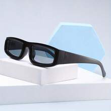 Gafas de sol cuadradas con marco de metal estilo steampunk retro para hombres y mujeres, adecuadas para eventos, fiestas y festivales, un imprescindible