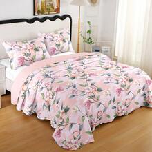 3-Piece Printed Double-Sided Bedspread Kit - Print 14 - View 1