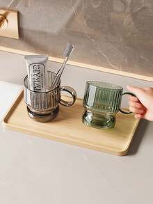 1pc Luxury High-End Couple Toothbrush Holder/Family Of 4 Toothbrush Cup/Children Toothbrush Cup - Multicolor - View 7