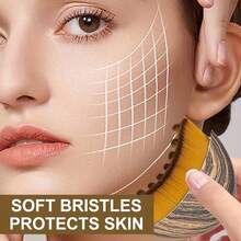 Lymphatic Contour Face Brush, Dry Brushing Face Brush, Lymphatic Drainage Massager For Face, Chin & Jawline Sculpting, Ergonomically Designed To Fit The Skin Precisely And Relieve Fatigue