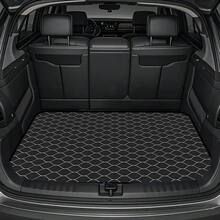 1 Heavy Duty Cargo Mat - Waterproof Hexagonal Grid Pattern, Easy To Clean Protective Mat For All Cars, SUVs, Trucks - Interior Floor Mats, Stylish Contrast Design, Durable Polyester Material, Specially Designed For Truck Owners - 1 chiếc - Xem 4