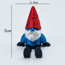 Christmas Fun Decorations: 3D Printed Snowman With Movable Joints, Vintage Xmas Ornaments, Party & Holiday Bohemian-Style Festive Designs – Durable Plastic Detailed Figurines For Office Or Home