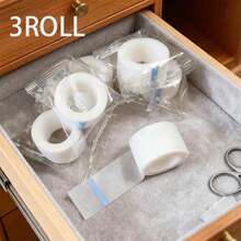 1/3 Rolls Of Transparent Tape, Breathable And Anti-Allergy Sticky Bandage, Waterproof And Easy-Tear Wrap, Suitable For Hand And Heel Protection, Home Care