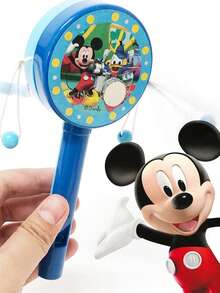 Disney Princess Series,Mickey Mouse Plays The Rattle-Drum Toys.Rattle Bell Cartoon Rattle Drum Toy Kindergarten Baby Early Education Toy.Baby Early Education Toy Rattle Bell Cartoon Rattle Drum Baby Toy. - Multicolor - View 8
