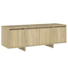 vidaXL TV-Schrank Sonoma-Eiche 120x30x40,5 Cm Holzwerkstoff - Beige - Übersicht 2