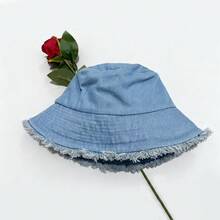 1pc Fashion Wide Brim Small Face Sun Hat For Women, Spring/Summer New UV Protection Travel Casual Versatile Bucket Hat, Can Also Wear In Autumn/Winter As Boho Panama Hat