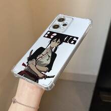 Funda de Teléfono Transparente Impresa Exquisita de Chica Anime, Adecuada para OPPO A16, A17, A36, A38, A54, A55, A57, A58, A60, A78, A79, Reno10 11F, 12PRO, 13F; Realme C67, C63, C55, C53, C35, C33, C30, C21, C20; Realme 10, 11X, 13PROPLUS, 14PRO--Regalo Perfecto para Parejas - Mezcla de colores - Ver 7