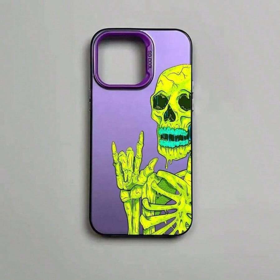Green Bier Skeleton Case 17 16 15 14 13 12 11 Pro//Plus Anti - fall and Shock Back Cover