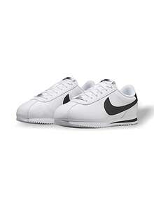 Nike Cortez“黑白”（GS） - 白色/黑色 - 查看 2