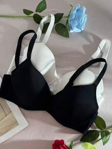 两件套女士性感内衣，舒适浪漫的法式风格内衣套装，含钢圈文胸 - 彩色 - 查看 7