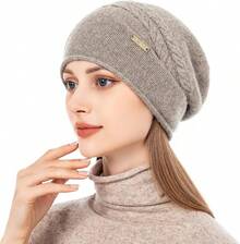 Women Beanie Hat - B12-dark Blue - View 10