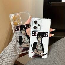 Funda de Teléfono Transparente Impresa Exquisita de Chica Anime, Adecuada para OPPO A16, A17, A36, A38, A54, A55, A57, A58, A60, A78, A79, Reno10 11F, 12PRO, 13F; Realme C67, C63, C55, C53, C35, C33, C30, C21, C20; Realme 10, 11X, 13PROPLUS, 14PRO--Regalo Perfecto para Parejas - Mezcla de colores - Ver 3