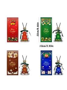 1 Peça Difusor de Aromas em Formato de Árvore de Natal, Múltiplas Cores Disponíveis, Capacidade Grande de 200ml, Fragrância de Longa Duração, Embalagem de Natal Requintada, Combina Funções de Difusor de Aromas e Decoração, Adequado para Fragrância Doméstica, Purificação do Ar e Decoração de Feriados, Decoração Interna de Natal - Duoxiang - Visão 6