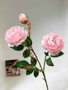 Flower Realm Ultrarealistischer künstlicher Nelkenstrauß mit weichem, naturgetreuer Haptik und fein gearbeiteten Blütenblättern - eine zarte, hochwertige Blumendekoration, perfekt für elegante Wohndekoration, Hochzeitsempfänge und Weihnachtsfeiern.