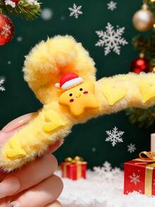 قطعة واحدة من مشبك شعر قرش أحمر كبير الحجم ذو جودة عالية مخصص للشتاء (إكسسوار شعر) - مخالب ناعمة وفراشية، مزين بنقوش زهور الكرز الرقيقة، وبلورات لامعة وإطار من سبائك عالية الجودة. مخالب سيليكون مانعة للانزلاق بقبضة قوية، ملمس دافئ صديق للبشرة، مناسب للشعر السميك/المتوسط. هدية مثالية لعيد الميلاد والعام الجديد والأعياد، تضيف سحرًا فاخرًا إلى ملابس العطلات.