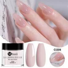 Mtssii 36色10克裸粉色美甲浸粉闪亮渐变丙烯酸粉美甲闪粉自然干无需照灯固化浸粉美甲铬粉美甲装饰 - 彩色 - 查看 43