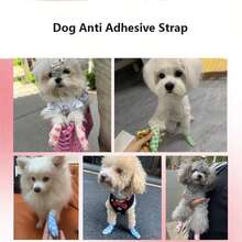 Pet Puppies Going Out With Anti Dirty Leggings, Self-Adhesive Bandages, Dog Walking Wraps, Foot Protection Bandages, Dog Anti Licking Foot Covers, Non Stick Hair, Waterproof, Non Slip, Comfortable, Breathable, Mild And Hypoallergenic - Multicolor - View 9
