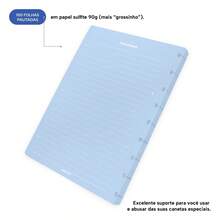 Iscool Disc Notebook Refill Lined Color Candy 100 Sheets 90g Medium - Blue - View 6