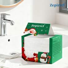 40 Count Premium Box Facial Tissues, Extra Large Disposable Face For Face Cleaning, Care, Home Skincare, Christmas & Party Gifts, 10.24"X11.81"