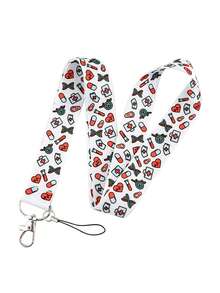 1条印有医疗主题心形针头和导管图案的证件挂绳，适用于手机挂绳、游戏机挂绳、相机挂绳、文件挂绳、门禁卡、交通卡、工作许可证、场地证明、音乐会、鸡尾酒会等场合。是送给男朋友、女朋友、家人、医生、护士、派对礼物、手机装饰、圣诞礼物等的理想之选。也可用作包包挂饰、汽车配件、教师礼物、姐妹礼物等。 - 彩色 - 查看 15