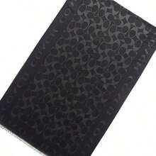 Coach 1PC Scarf For Women/Men, Square Shawl, Black Letter Print, High-End And Luxurious Women's Accessory, Warm In Autumn And Winter, Versatile Clothing, Suitable For Daily/Work/Outdoor Camping Wear, Christmas, Christmas Eve, Abaya.CB690-BLK