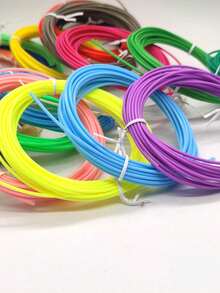 PLA 3D Printing Pen Filament, 3D Printing Filament, Available In 5 Colors, 10 Colors, 20 Colors, 30 Colors, Vibrant Non-Repetitive Colors, Spatial Design, 3D Doodle Material, Christmas Gift, New Year Gift - Pla200m - View 7