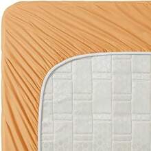 CLARA CLARK Premier 1800 Collection Hoja de Cama Set, Juego de sábanas 4 Piezas, Camel Gold, Talla(Chabacano California King) - Tipo 26 - Ver 5