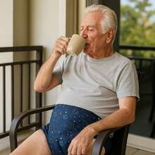 1pc Reusable Adult Cloth Diaper, Washable TPU Coated Design, Double-Sided Snap Closure, Adjustable Breathable & Comfortable, Highly Absorbent & Fashionable Pattern, Elastic Leg Design, Machine/Hand Washable, Suitable For Elderly, Pregnant Women And Postpartum Women