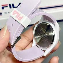 FILA Fila Quartz Watch For Women Silicone Strap Watch Strap Mineral Glass 30M Water Res