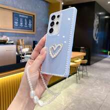 Blue + DIY Pearl Chain