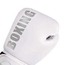 GINGPAI 1 par de guantes de boxeo plateados para adultos, guantes de boxeo para adolescentes hombres y mujeres, para boxeo profesional, Muay Thai, entrenamiento de MMA, guantes duraderos para saco de boxeo