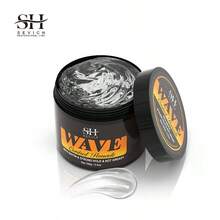 sevich Wave Pomade For Men 360° Waves Strong Hold, Pomade Kit-3pcs Set With Hair Brush And Silky Durag-Non-Greasy Hair Styling Paste With Biotin, Jojoba Oil, Mentha Haplocalyx - Easy Wash, Normal Hair Types - 3.5盎司/100克 - 查看 8