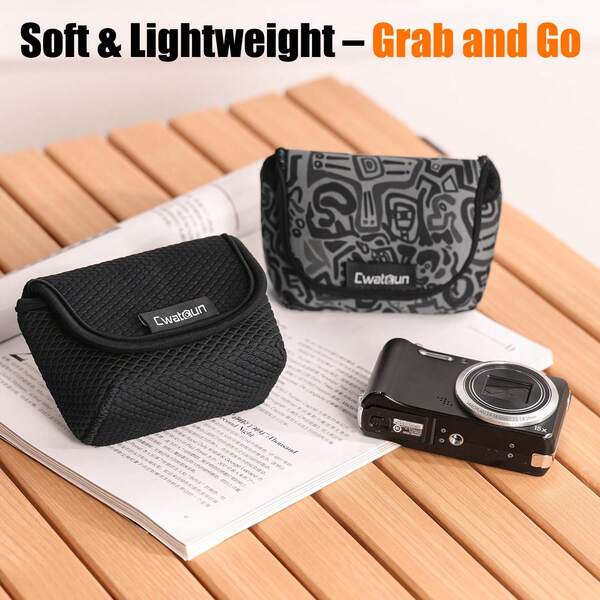 CCD Camera Storage Bag Oxford Pocket Camera Protective Bag Organizer Mini Tech Pouches For Digital Camera Small Travel Bag