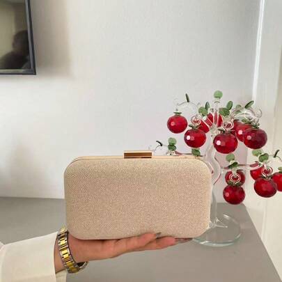 Bolsa Tiracolo / Carteira Feminina Com Glitter Para Festa / Banquete / Casamento WT168-117