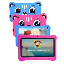 Kids Tablet WiFi 7'' 128Gb - 8Gb Ram Educational Android Quad Core Dual Cameras - PRIMICIAS QIU - Rosa - View 10