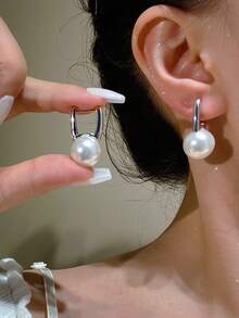 1 Pair Elegant Copper Zirconia Stone Devil's Eye Stud Earrings, Women's Earrings, Suitable For Daily, Party, Holiday Wear, Women's Jewelry