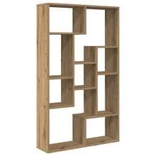 vidaXL Bücherregal Artisan-Eiche 72x20x120 Cm Holzwerkstoff - Gelb - Übersicht 7
