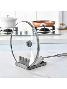 1 Suporte de Utensílios de Silicone, Caixa de Armazenamento de Talheres de Plástico, Adequado para Utensílios de Cozinha como Cenouras, Colheres, Pinças, Colheres Francesas, Ferramentas e Acessórios de Cozinha, Utensílios Domésticos de Cozinha, etc.