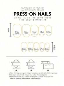 Use It To Change Your Nails, 24 Pieces/Set Of Simple Style Medium Oval Press-On Nails, Designed With Vintage Brown Checkered Polka Dot Bow Pattern, Suitable For Girls And Women To Wear On Daily Dates And Parties, Elegant & Fashion Fairy Accessories, Nails Press On, Christmas & New Year Nails, For Holiday, Party, , Christmas Decoration Nails - 彩色 - 查看 6