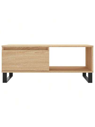 VidaXL Coffee Tafel 90x50x36.5 Cm Processed Wood Sonoma Oak view 5