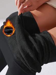 1Pc 290G Thermal Lined Tights Women Winter Warm Thick Tights Thermal Velvet Pants Tummy Control Soft