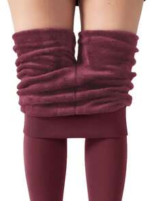 1Pc 290G Thermal Lined Tights Women Winter Warm Thick Tights Thermal Velvet Pants Tummy Control Soft