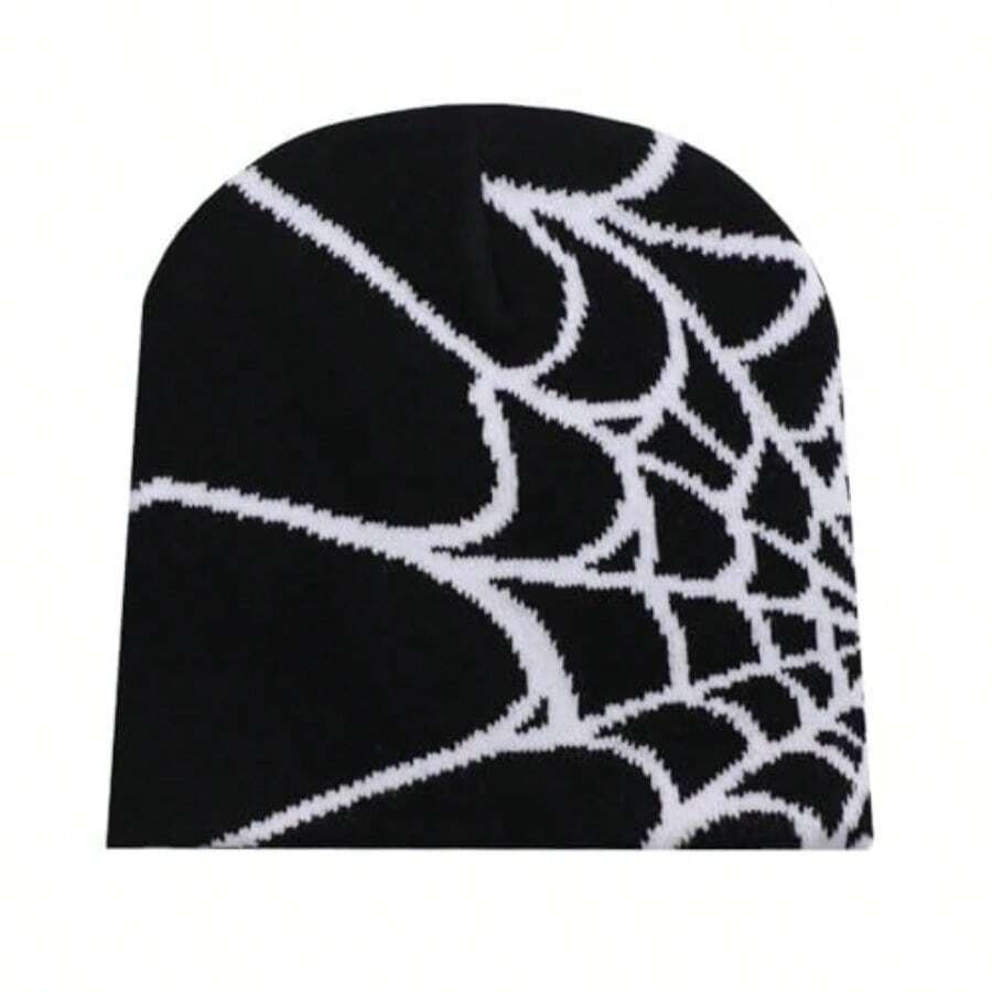 [Halloween Festival Discount Offer]Beanie Ha For Loeen Spider Kni C Iner Arm Has For Omen Man Black - A - View 1