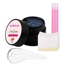 10g/0.353oz Eyelash Extension Makeup Remover Cream. Powerful Eyelash Glue Remover. Low Irritation Eyelash Adhesive Remover, Suitable For Sensitive Skin, Contains Phytosqualane - 無色 - 查看 6