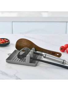 1 Suporte de Utensílios de Silicone, Caixa de Armazenamento de Talheres de Plástico, Adequado para Utensílios de Cozinha como Cenouras, Colheres, Pinças, Colheres Francesas, Ferramentas e Acessórios de Cozinha, Utensílios Domésticos de Cozinha, etc.