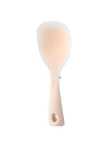 1pc Silicone Standing Rice Spoon, Heat Resistant Rice Paddle Scoop For Rice Cooker