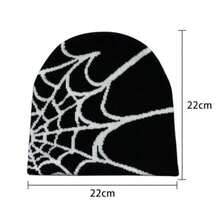 [Halloween Festival Discount Offer]Beanie Ha For Loeen Spider Kni C Iner Arm Has For Omen Man Black - A - View 4