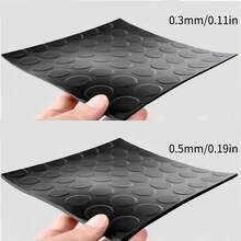 Heavy-Duty Black Rubber Floor Mat, Suitable For Garages, Workrooms And Laboratories - Woven Pattern, Anti-Slip, High-Quality, Storage Room Floor Mat, Textured Surface